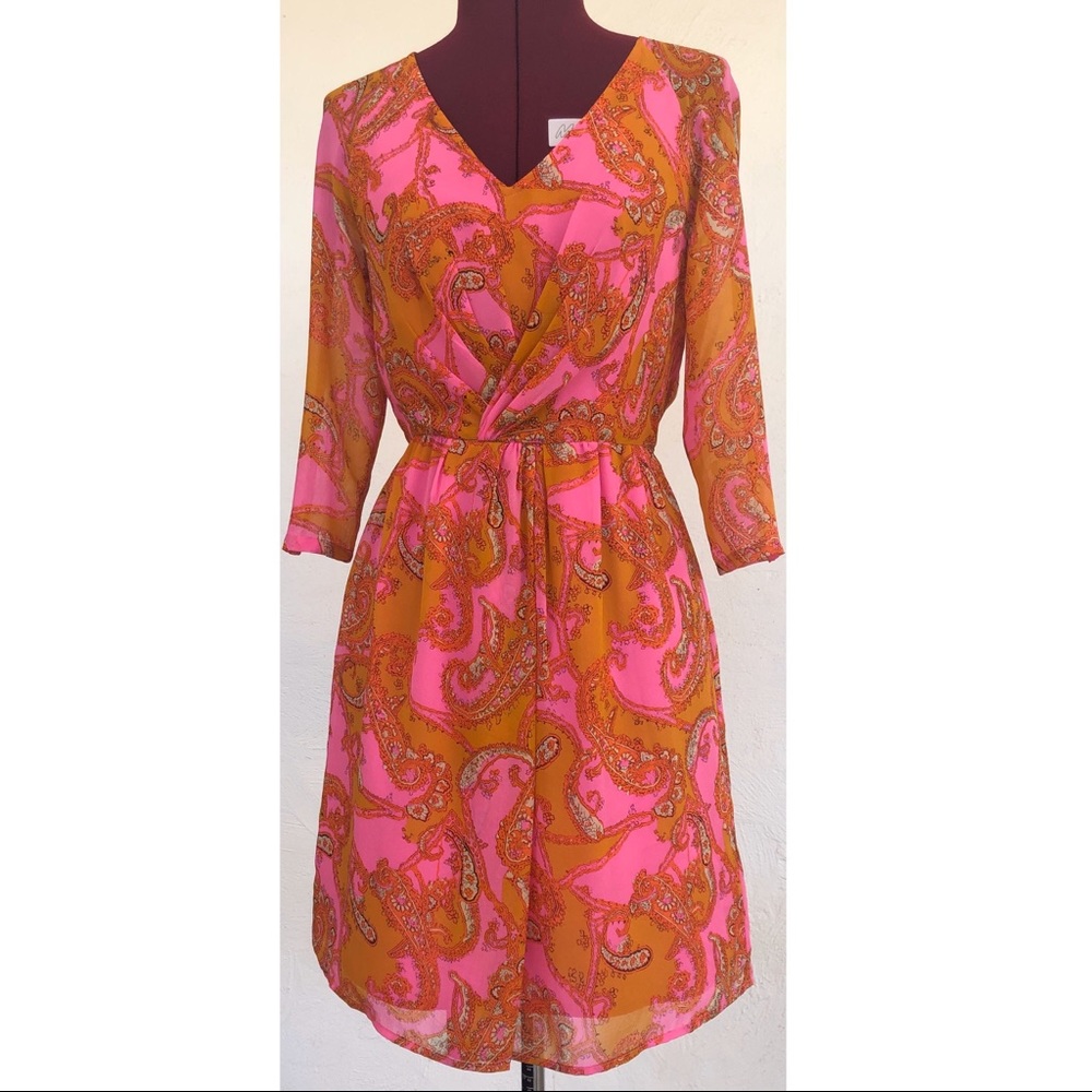 Madewell Broadway & Broome Silk Dress Sz 0